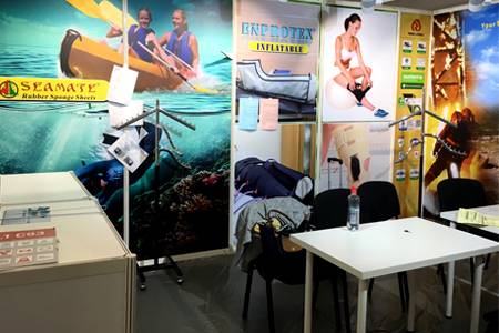 Gian hàng Techtextil Frankfurt năm 2017